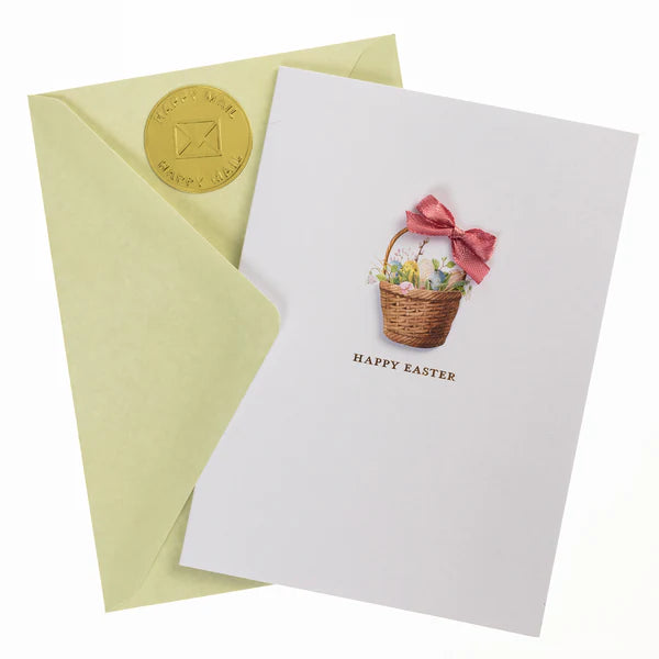 Basket Easter Handmade Card
