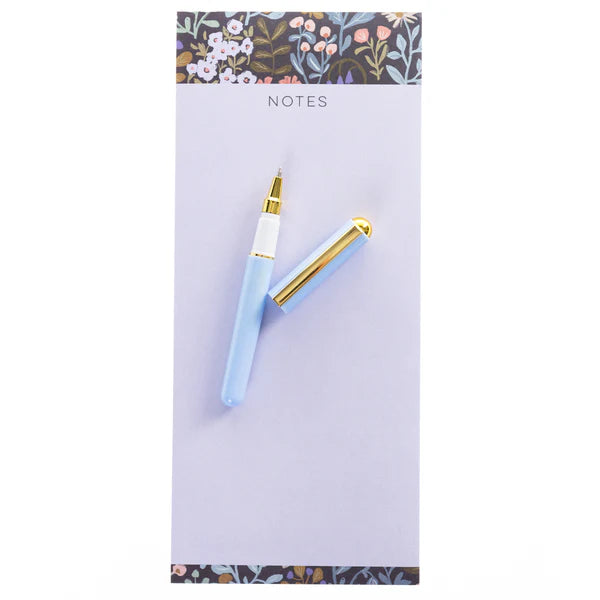 Floral Magnetic Pad w/ Pen