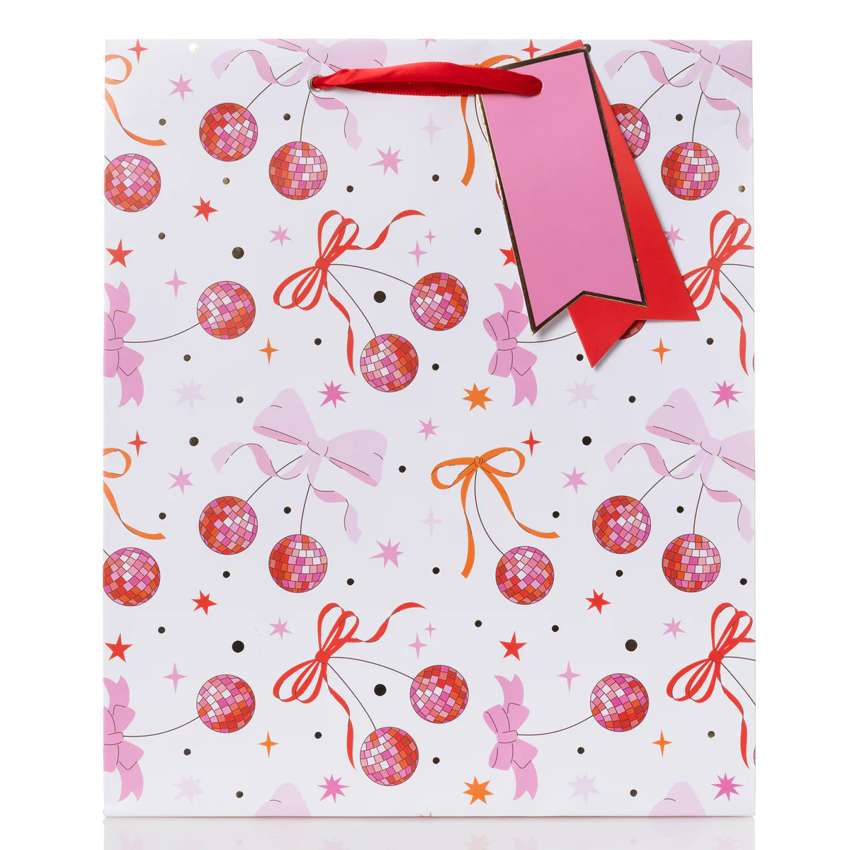 Disco Cherries Lg Gift Bag