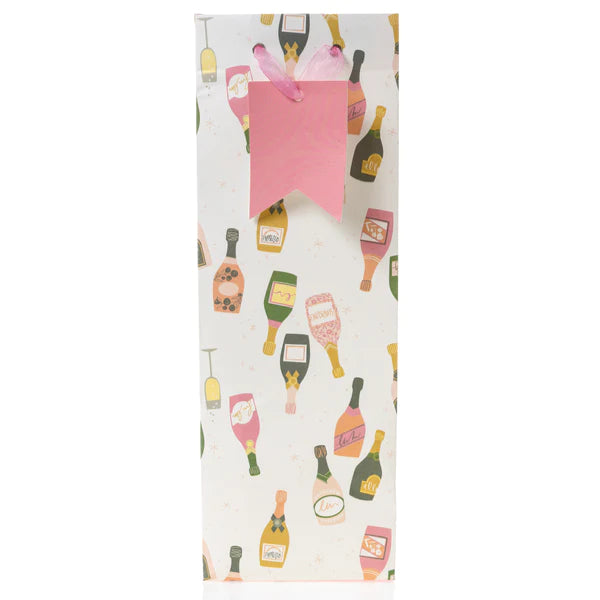Champagne Pattern Wine Bag