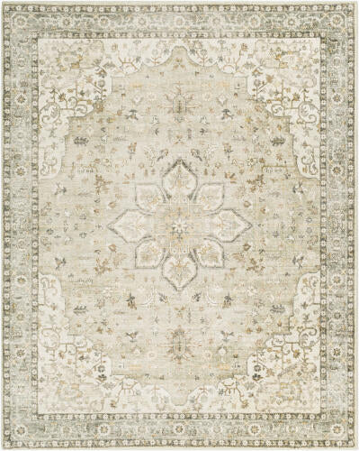 Erin 5x7 Rug, Cream/Sage