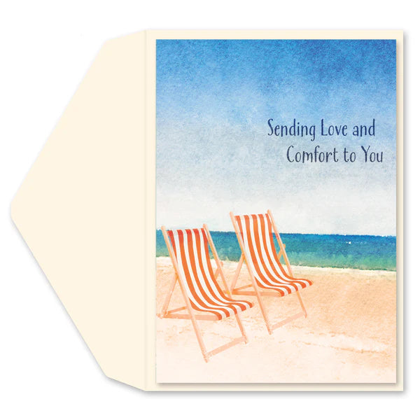 Love and Comfort Sympathy Card