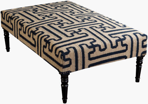 Archive Ottoman, Tan/Black