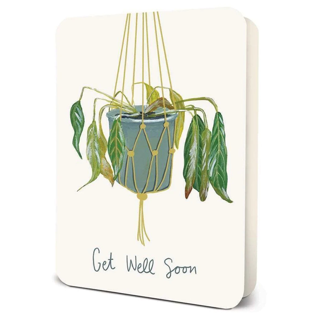 Get Well Soon Plant Card