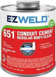 EZ Weld PVC Cement, 1/4 Pint
