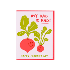 Rad Dad Fathers Day Card