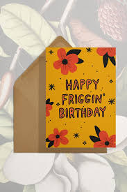 Happy Figgin' Birthday Card