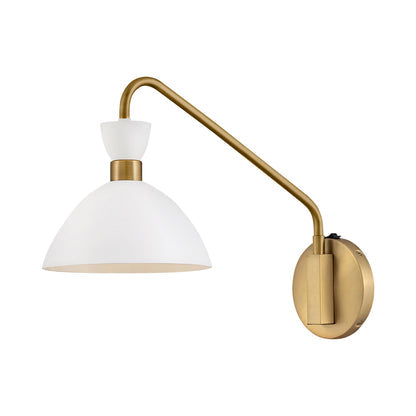 Simon Plug-In Wall Sconce, BR