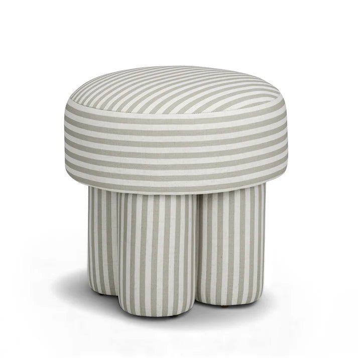 Masha Stool, Khaki Stripes