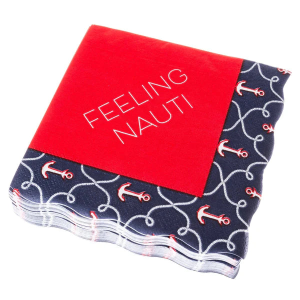 Feeling Nauti Cocktail Napkins