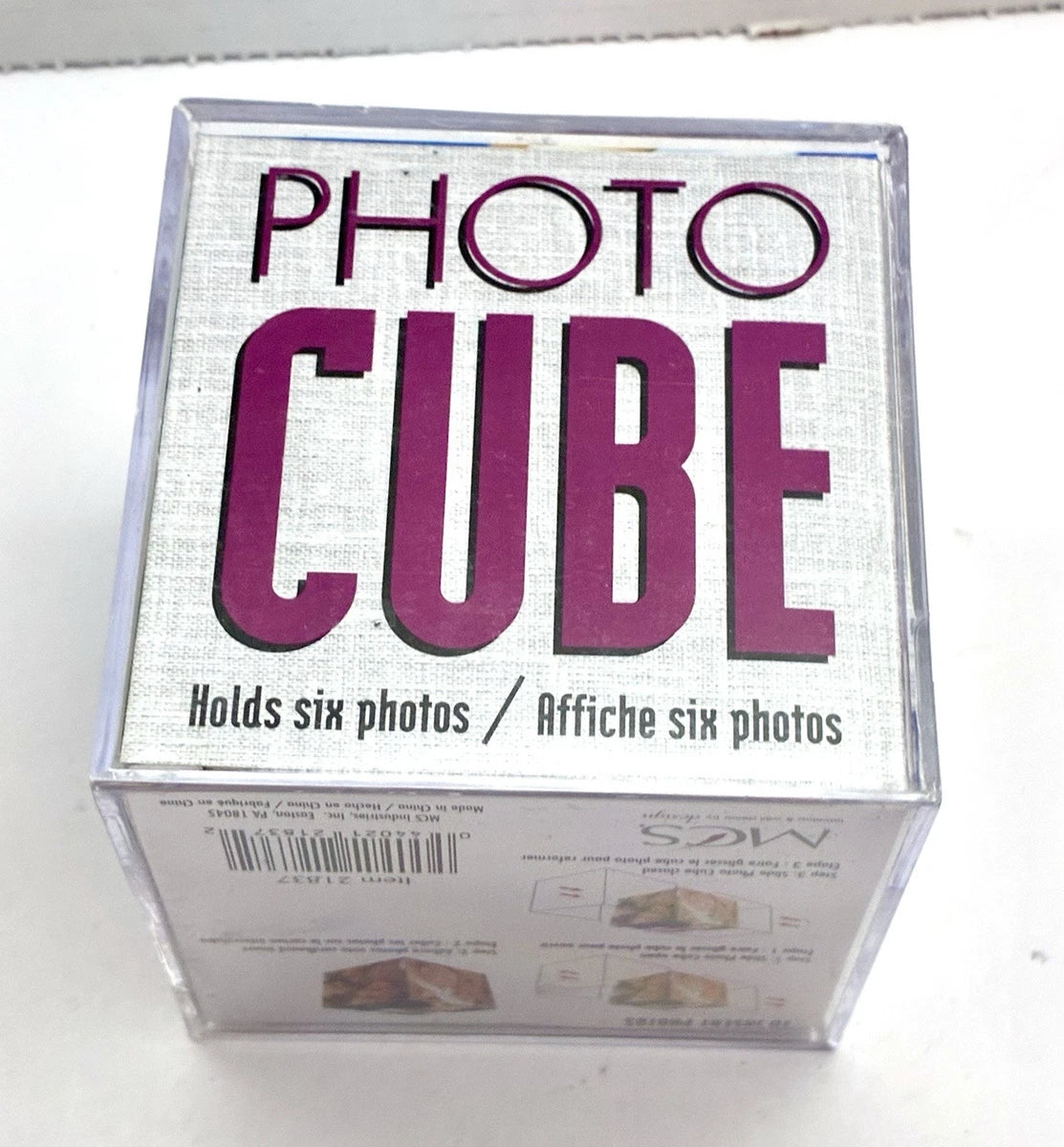 3.5x3.5 Photo Cube