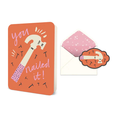 You Nailed It Card