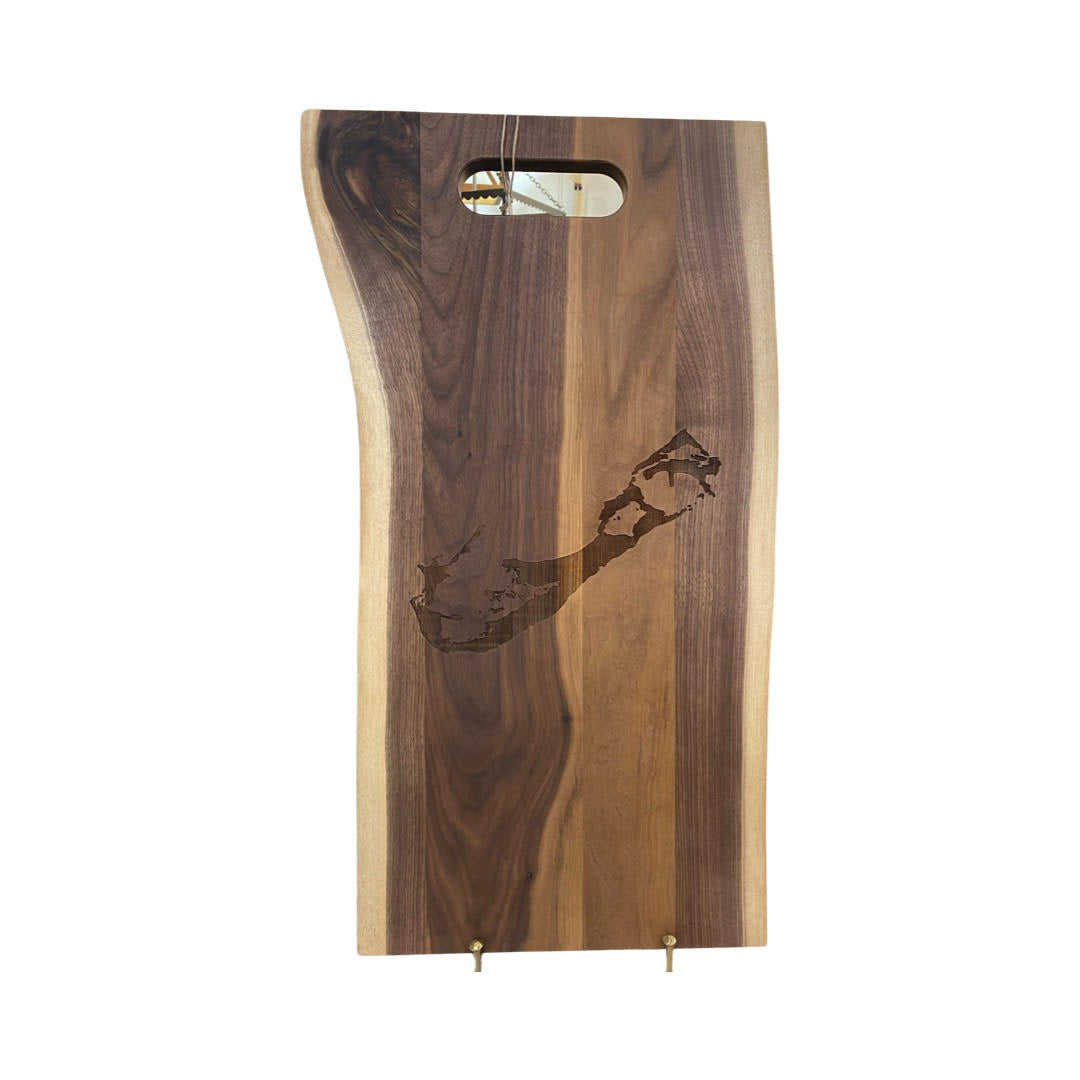 24' Bda Map Live Edge w/Handle