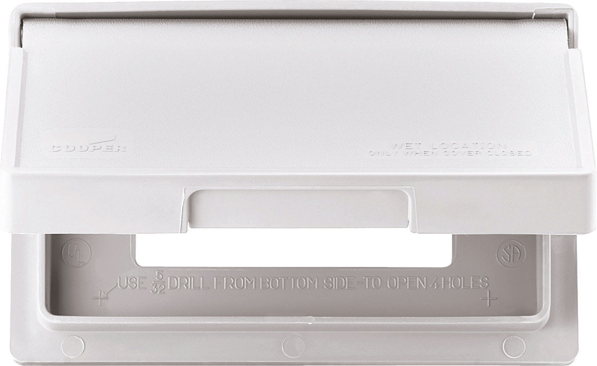 GFI Weather Proof Cover - Wh