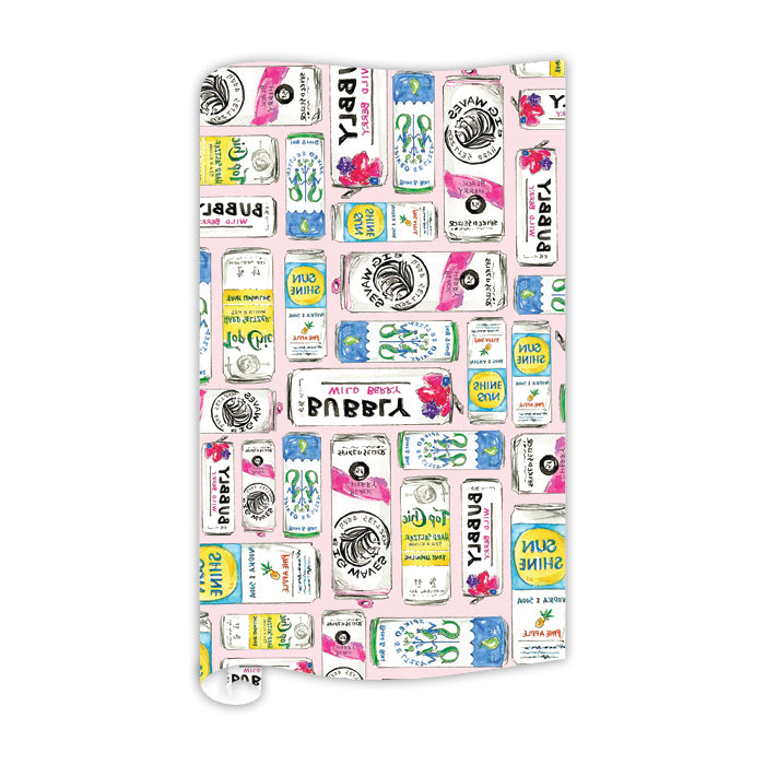 Seltzer Cans Pattern Paper