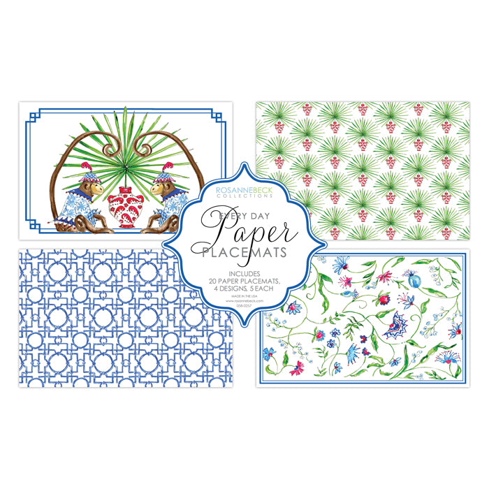 Monkeys & Patterns Placemat