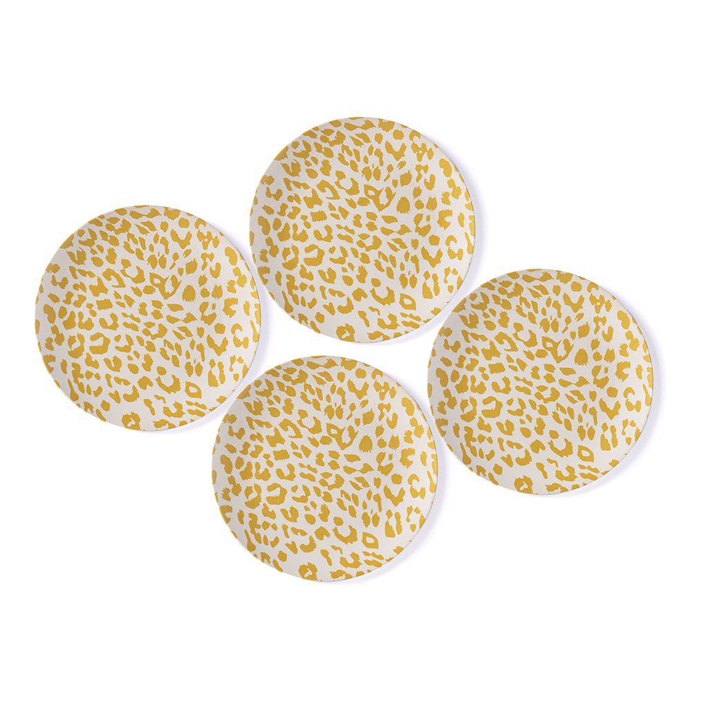 Ainsley Animal Plate- Yellow