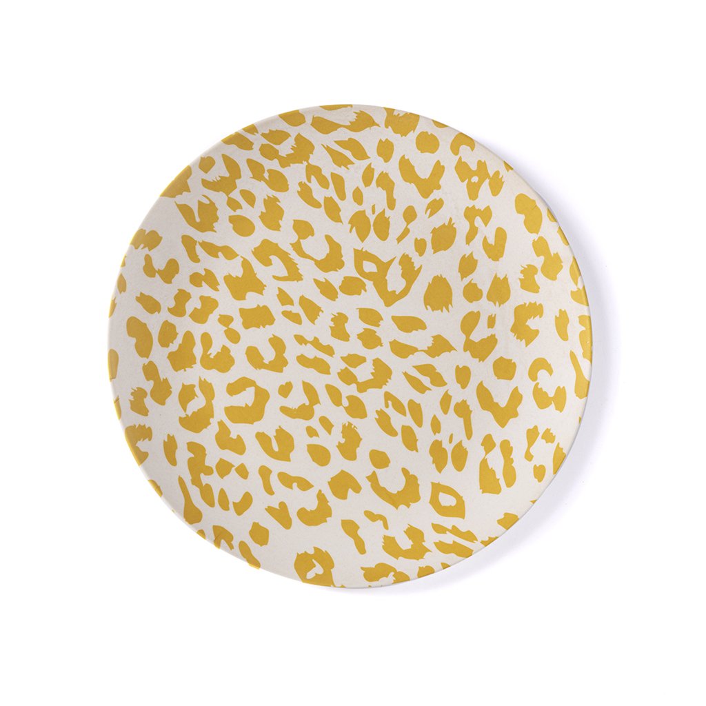Ainsley Animal Plate- Yellow