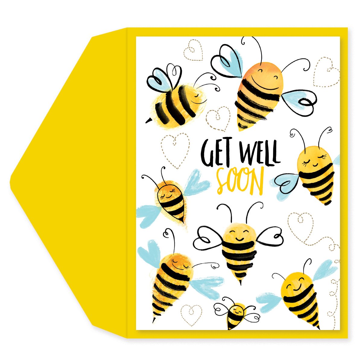 Get Well Bees Card