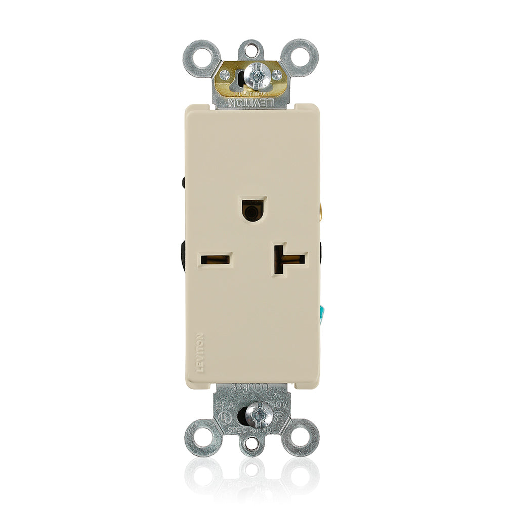 20A 250V Decora Single Receptacle