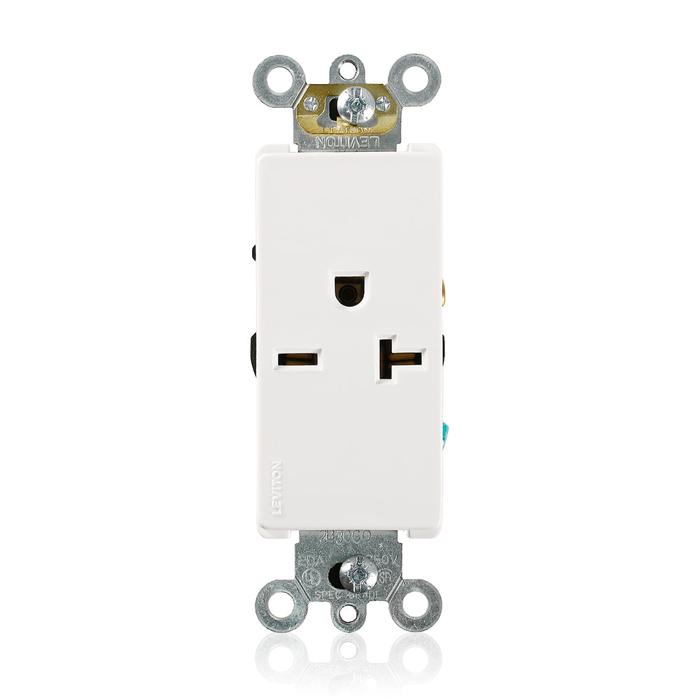 20A 250V Decora Single Receptacle