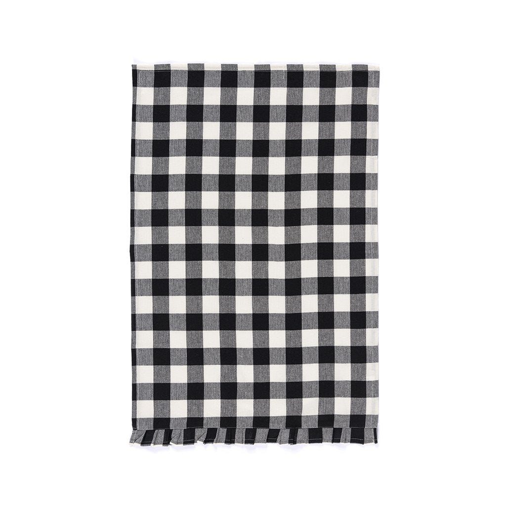 Gina Tea Towel - Black