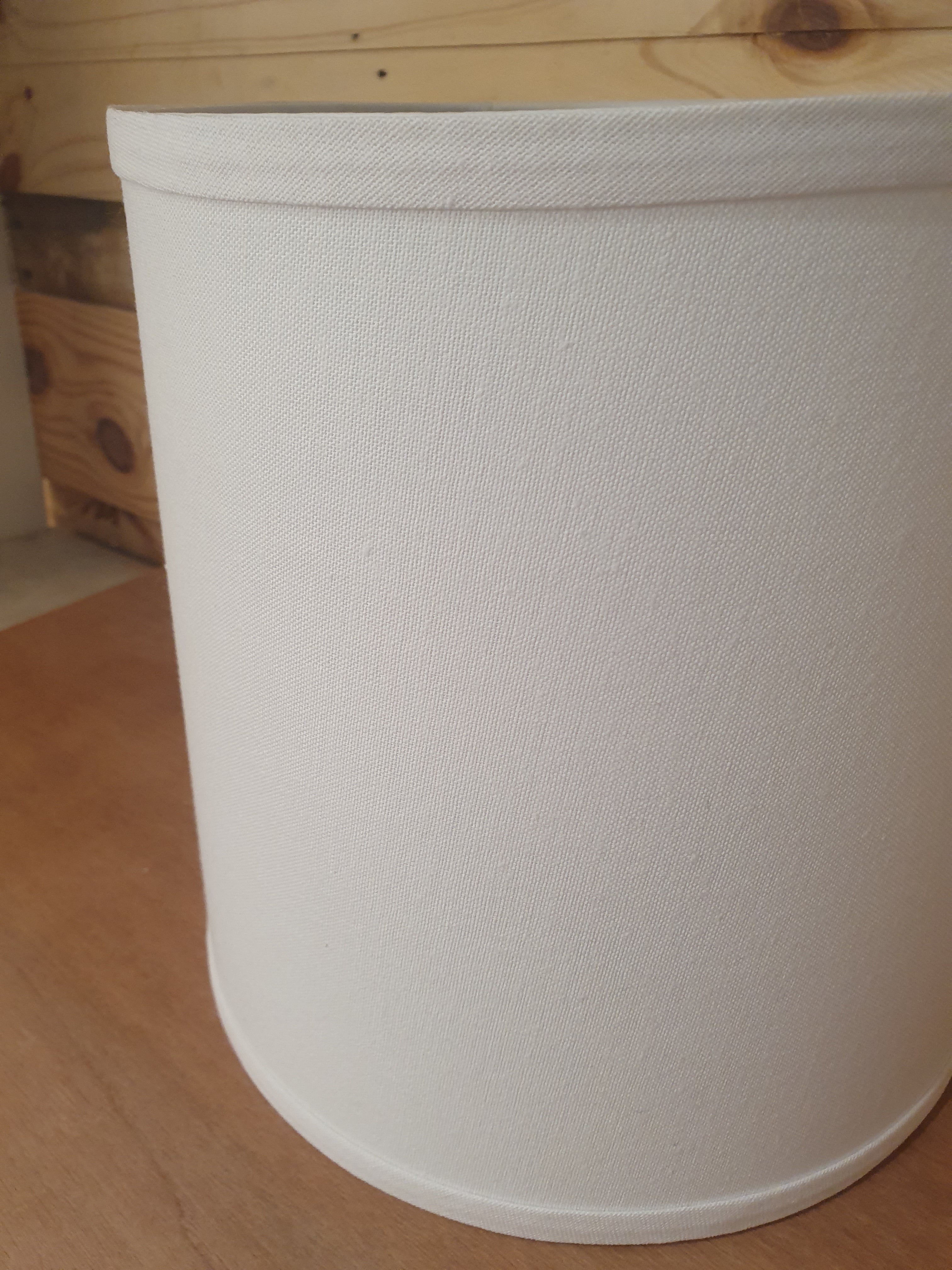 Basic Drum - Homespun White