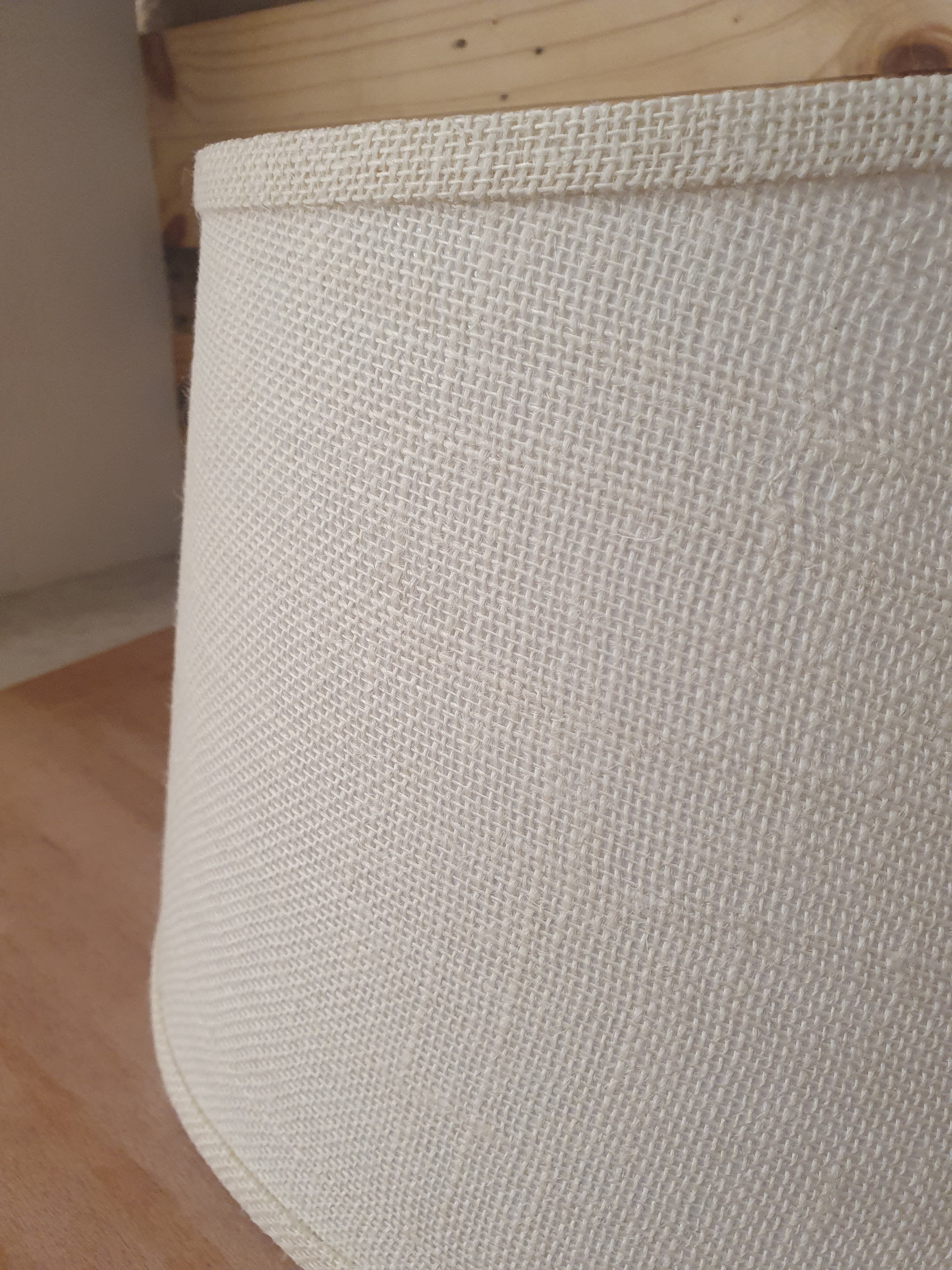 Empire Shade - Burlap White
