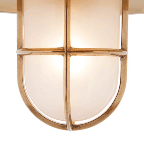 Hanging Light with Grill