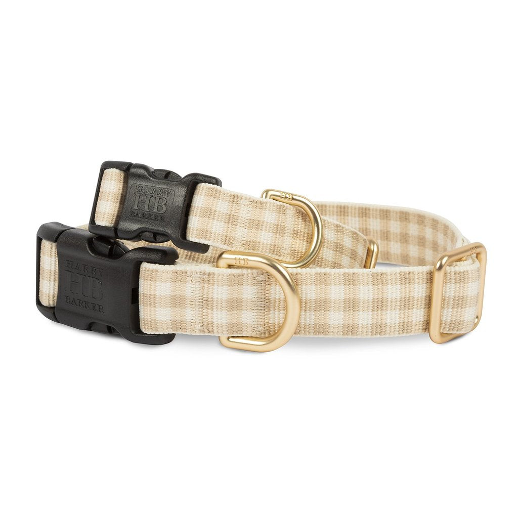Farmhouse Check Collar - Multiple Colors / Sizes