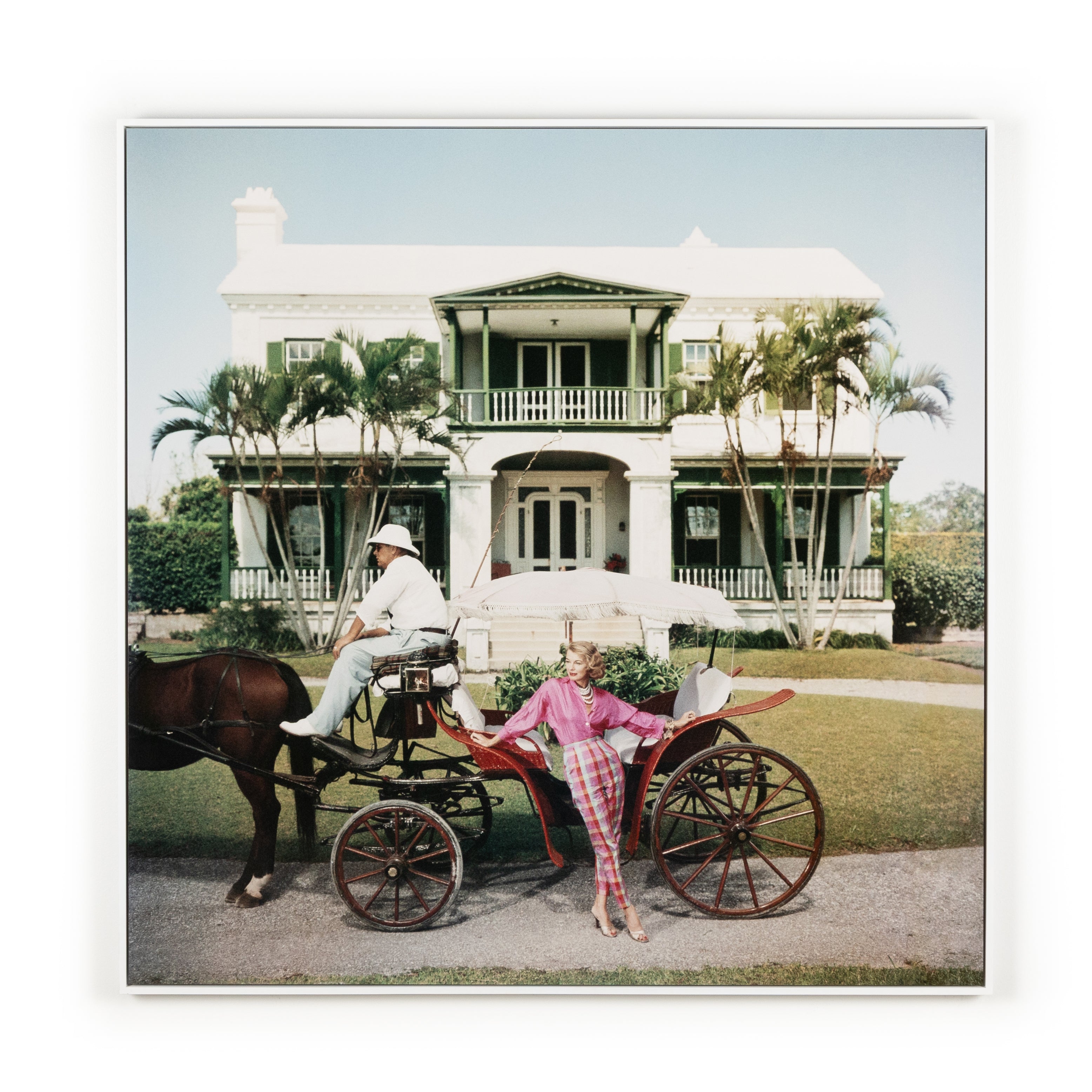 Bermudian Hostess By Slim Aaron