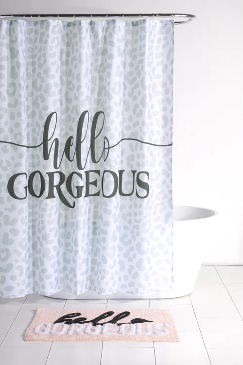 Hello Gorgeous Shower Curtain