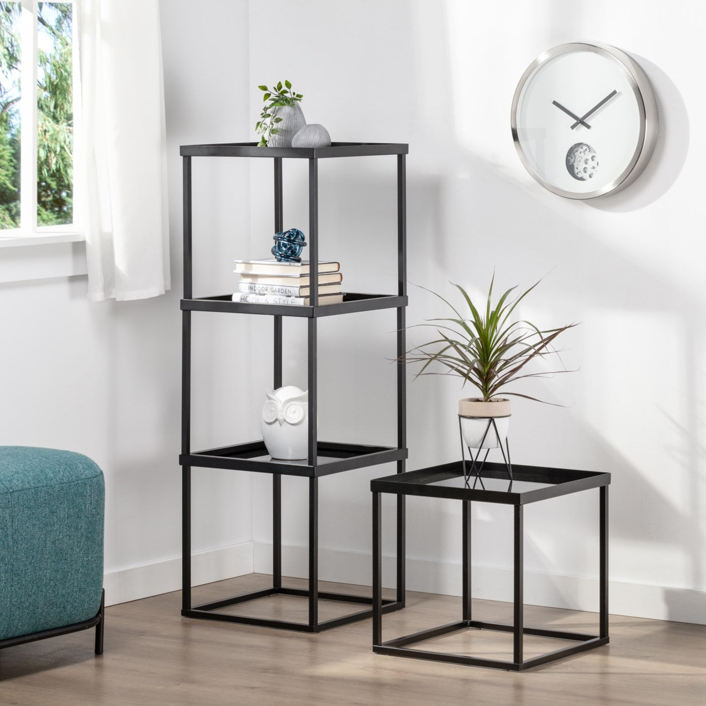 Cube Frame Stacking Table