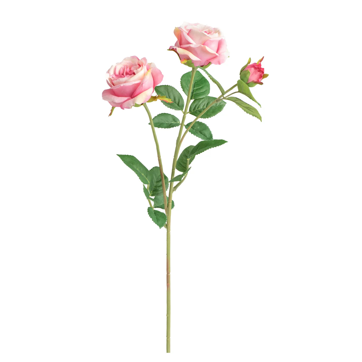 Crown Rose 3Bloom Stem - Pink