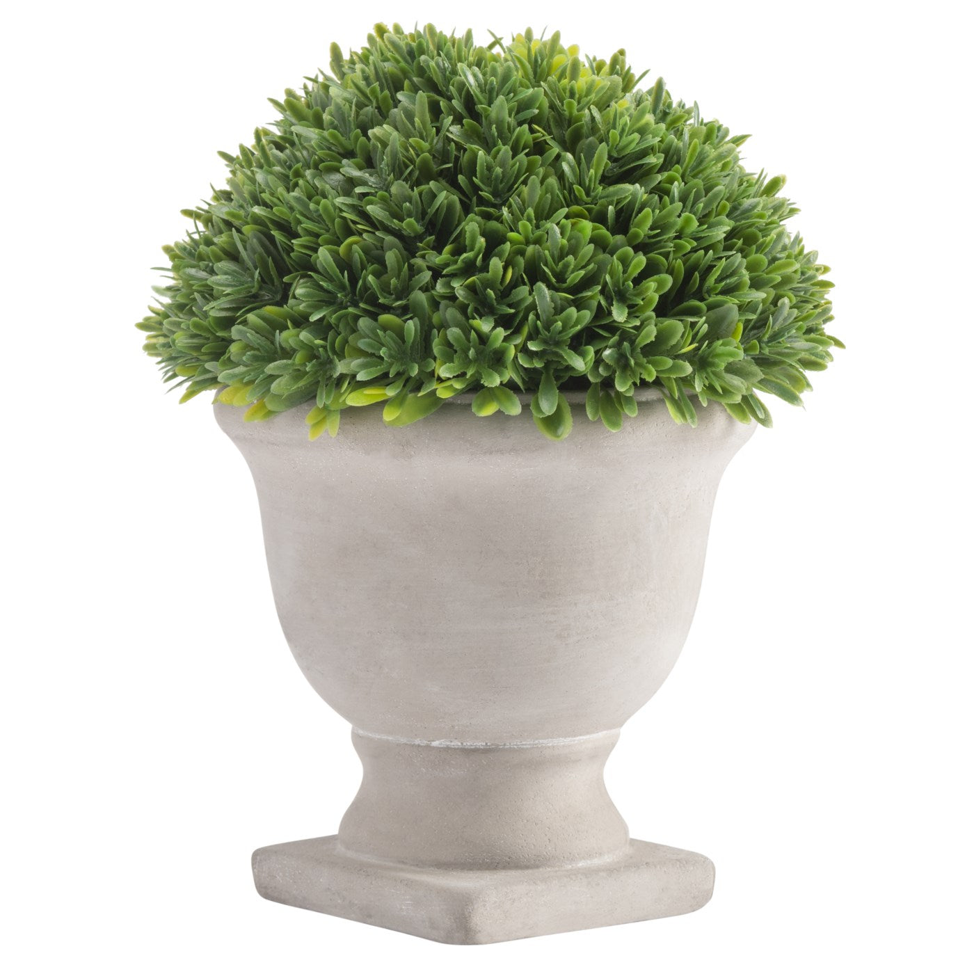 8" Aris Faux Boxwood Topiary