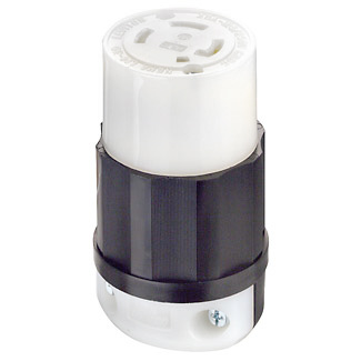 30A 250V 3-Phase Twist-Lock Connector Cord Cap