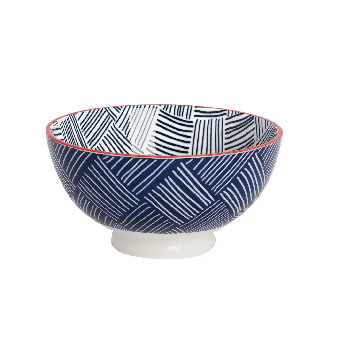 4.5" Kiri Bowl - Blue Hatch