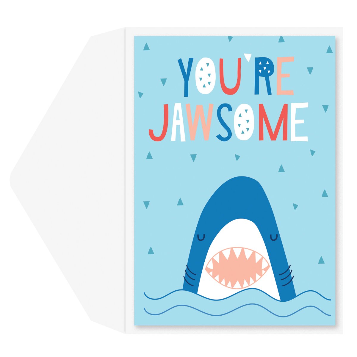 Punny Shark Birthday Card