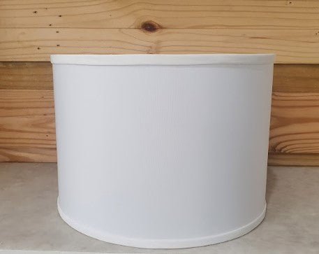 Retro Drum Shade - Off White
