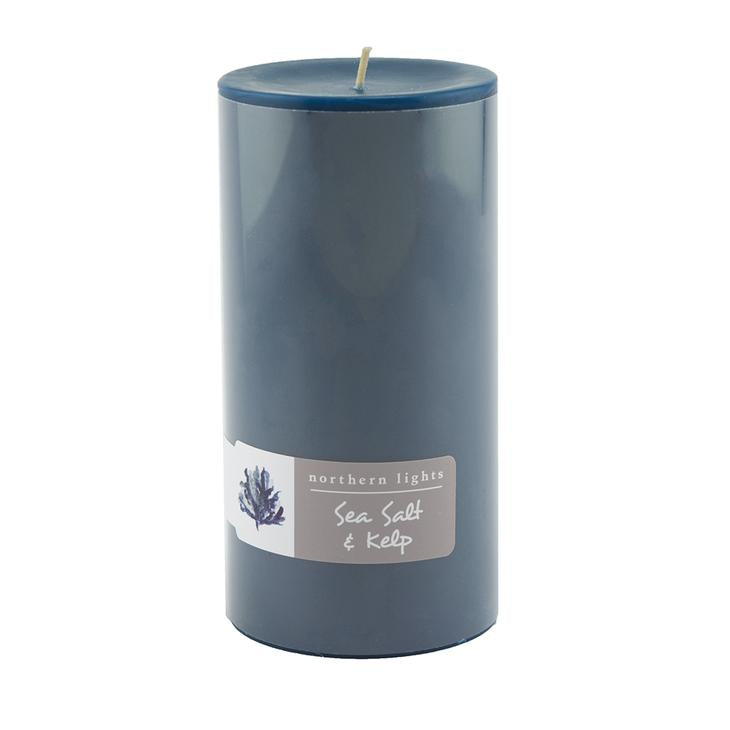 Sea Salt & Kelp Pillar Candle - 3x4