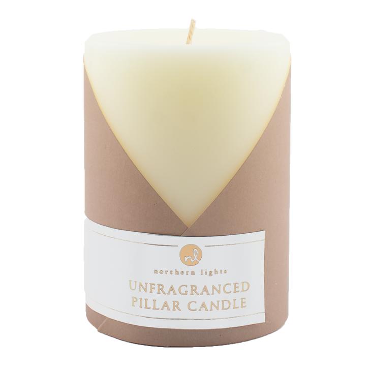 Ivory Pillar Candle - 3x4