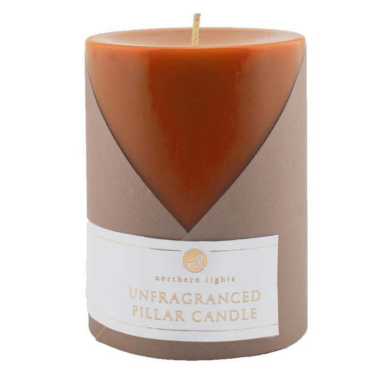 Terra Cotta Pillar Candle - 3x4