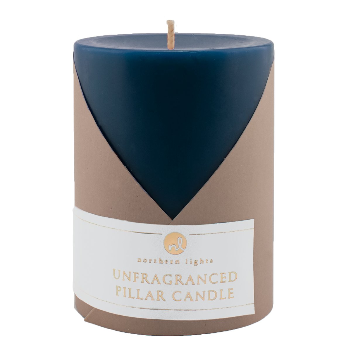 Midnight Pillar Candle - 3x4