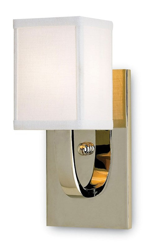 Sadler Nickel Wall Sconce