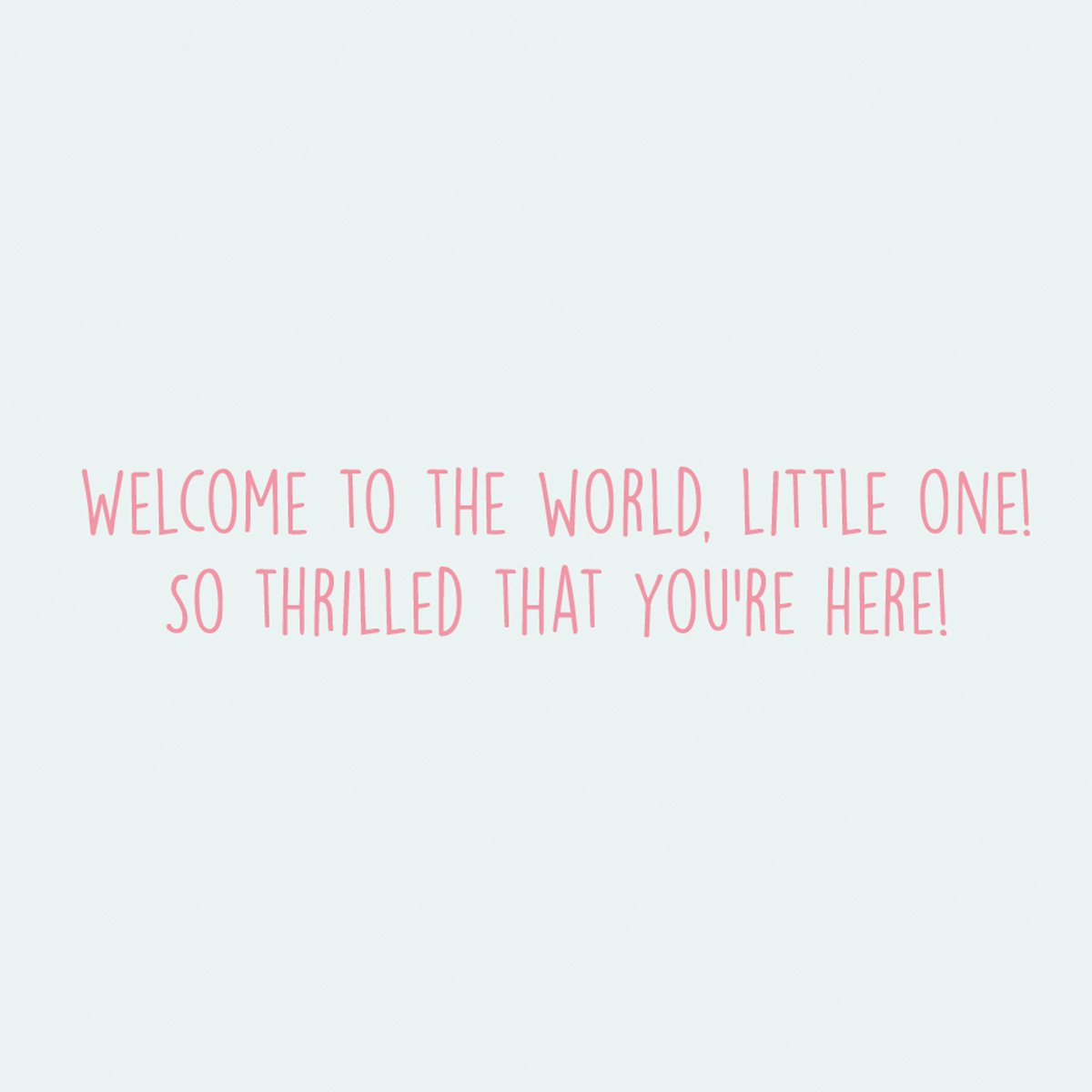 Baby Whales Baby Card