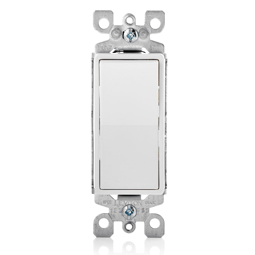 Single-Pole Lighted Decora Switch