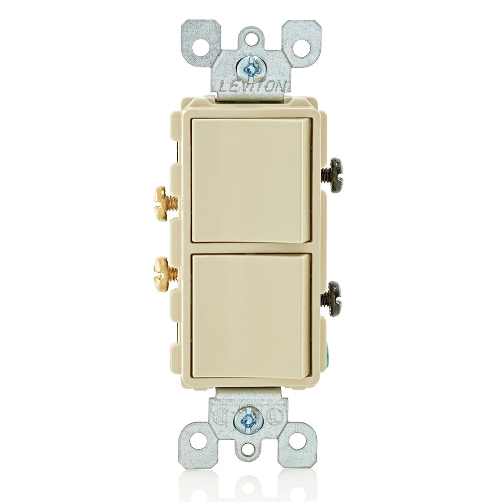 2x Single-Pole Decora Switch