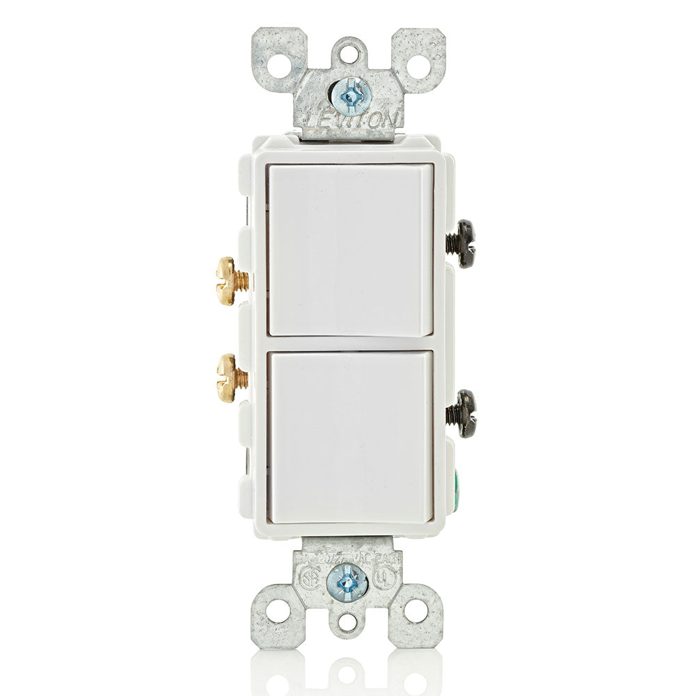 2x Single-Pole Decora Switch