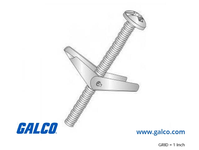 Toggle Bolts 3/16" x 4"