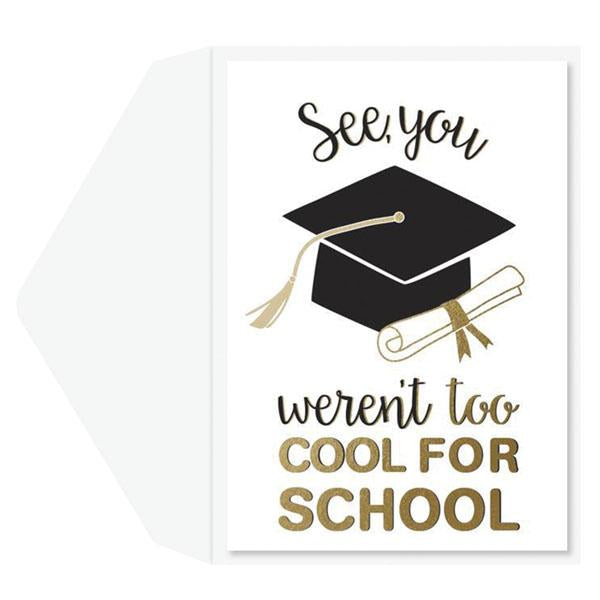 Too Cool For School Card